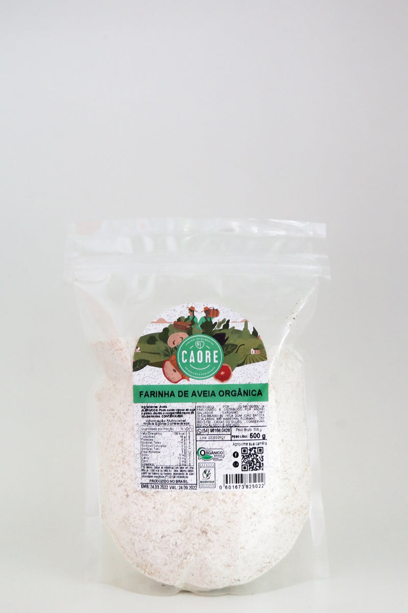 Farinha de Aveia Orgânica 500g