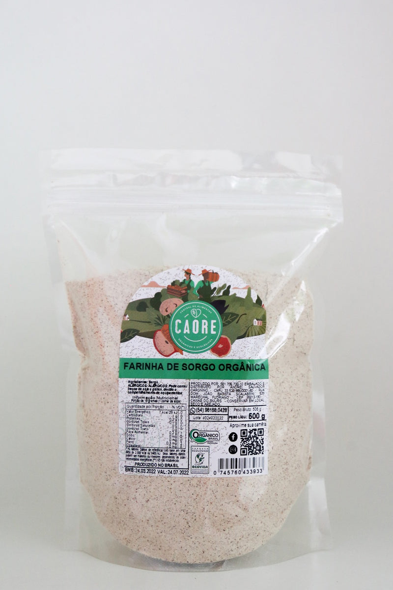 Farinha de Sorgo Orgânica 500g