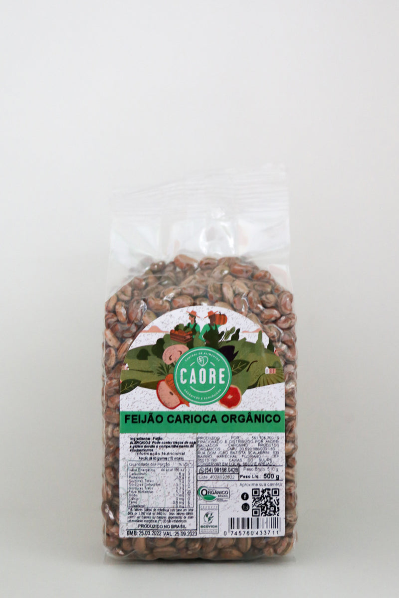 Feijão Carioca Orgânico 500g