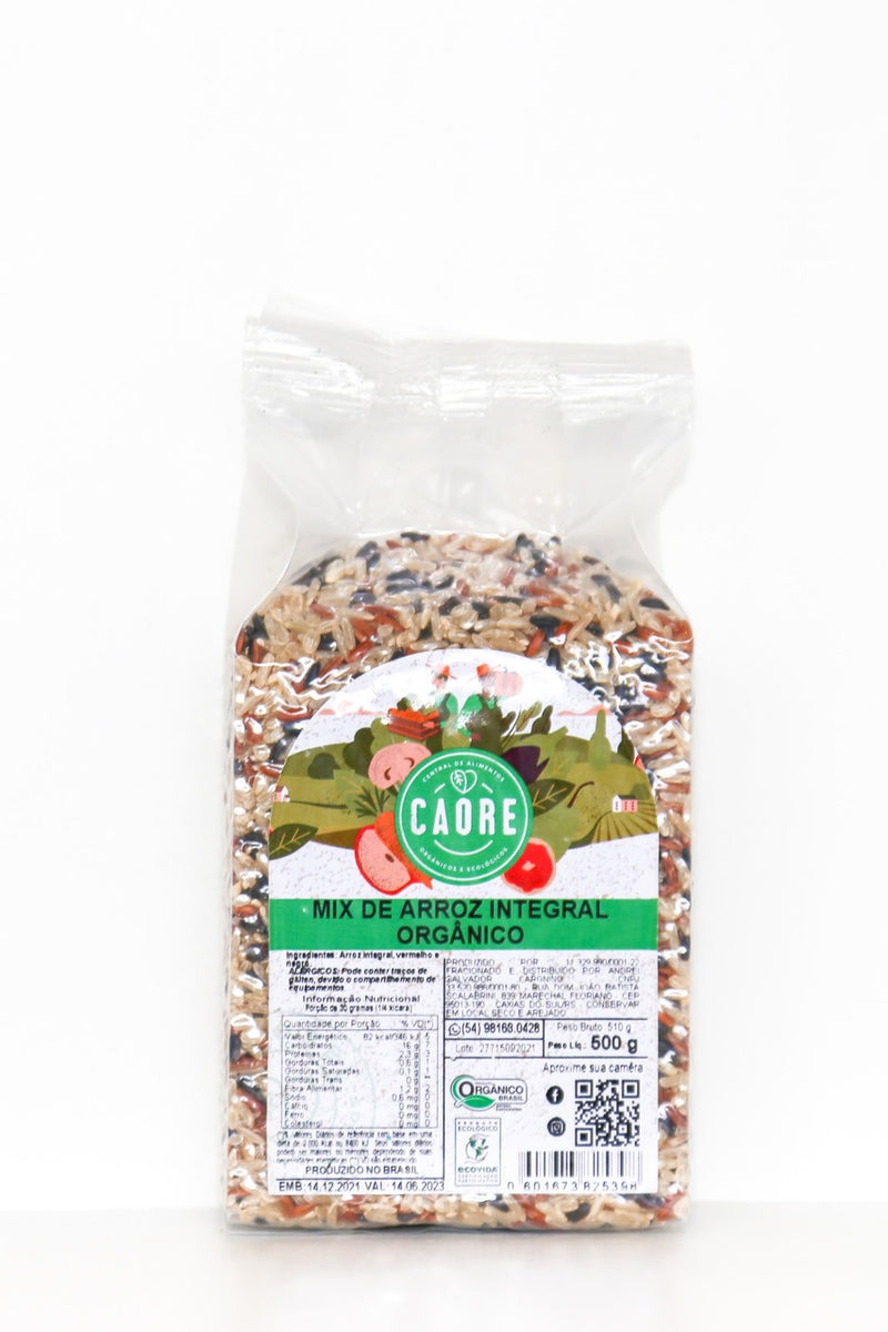 Mix de Arroz Integral Orgânico 500g